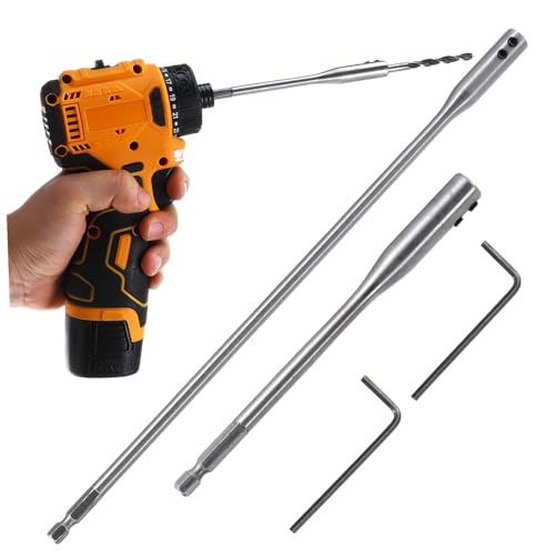 Sewroro Bohrerverlängerung Set Teilig Hochcarbonstahl Sechskantschaft Holzbohrerverlängerung Handwerkzeug für Schwer Zugängliche Stellen Kompatibel mit Spatenbohrern Sewroro Bohrerverlängerung Set Teilig Hochcarbonstahl Sechskantschaft Holzbohrerverlängerung Handwerkzeug für Schwer Zugängliche Stellen Kompatibel mit Spatenbohrern von Sewroro