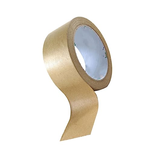 Sewroro Breites Kraftpapier Klebeband Wasserabweisend Reißfest Selbstklebend für DIY Geschenkverpackung und Dekoration Party Tape mit Starker Haftung und Vielseitigem Bastelzweck Sewroro Breites Kraftpapier Klebeband Wasserabweisend Reißfest Selbstklebend für DIY Geschenkverpackung und Dekoration Party Tape mit Starker Haftung und Vielseitigem Bastelzweck von Sewroro