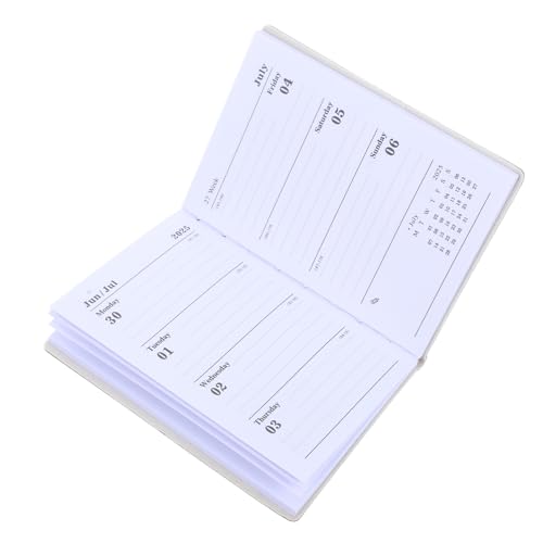 Sewroro Büroplan Notizblock Tagesplaner Mini Notizbuch für Reisen Verschleißfestes Notizbuch Leichtes und Handliches Zeitplan Organizer für Ihre Erlebnisse von Sewroro