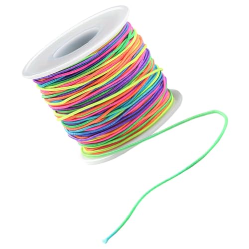 Sewroro Bunte Elastische Schnur Hochwertige Diy Kordel für Schmuckherstellung Perlenschnur Starker Gummikern für Langlebige Armbänder und Kreative Bastelprojekte Sewroro Bunte Elastische Schnur Hochwertige Diy Kordel für Schmuckherstellung Perlenschnur Starker Gummikern für Langlebige Armbänder und Kreative Bastelprojekte von Sewroro