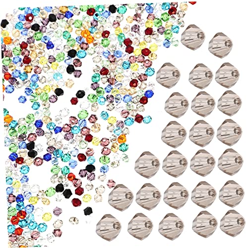 Sewroro Bunte Glasperlen im Rhombusform Diy Schmuckzubehör für Armbänder und Bastelprojekte Leicht für Kreative Bastelideen von Sewroro