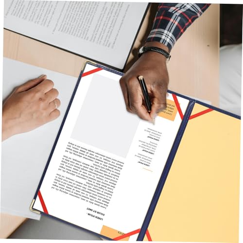 Sewroro Business Portfolio Folder Großer Blauer Organizer mit Metall Ecken Multifunktional für Vertragssignierung Redevorlagen Geschäftsdokumente Professioneller Aktenordner für Büro und Sewroro Business Portfolio Folder Großer Blauer Organizer mit Metall Ecken Multifunktional für Vertragssignierung Redevorlagen Geschäftsdokumente Professioneller Aktenordner für Büro und von Sewroro