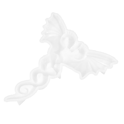Sewroro Couple Dragon Silikonform Flexibles DIY Epoxidharz Gießform für Kreative Handwerksprojekte Waschbar und Langlebig für Wanddekoration und von Sewroro