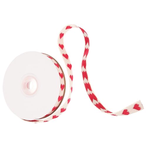 Sewroro Cuttable Herzmuster Geschenkband Breit Langlebiges Bastelband für DIY Geschenkschleifen Verpackung Sträuße und Festdekorationen Vielseitig Einsetzbar Rot Sewroro Cuttable Herzmuster Geschenkband Breit Langlebiges Bastelband für DIY Geschenkschleifen Verpackung Sträuße und Festdekorationen Vielseitig Einsetzbar Rot von Sewroro