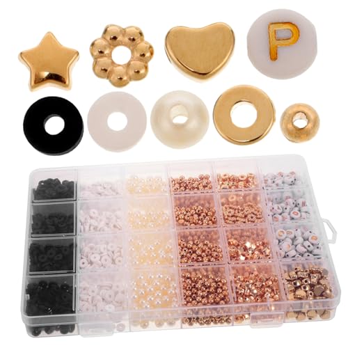 Sewroro DIY Armbänder Freundschaftsarmband Perlen Mehrfarbige Spacer Perlen für Schmuckherstellung Bastelset für Armbänder für Projekte Sewroro DIY Armbänder Freundschaftsarmband Perlen Mehrfarbige Spacer Perlen für Schmuckherstellung Bastelset für Armbänder für Projekte von Sewroro
