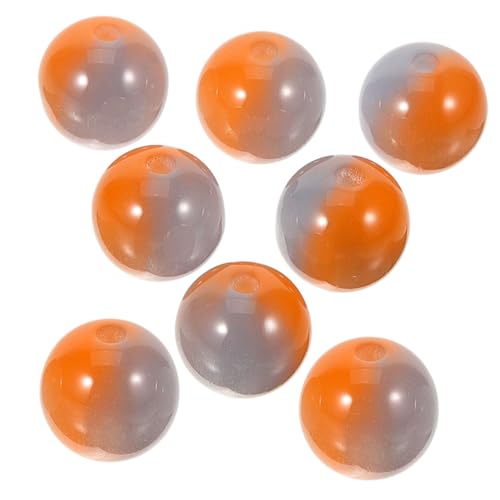 Sewroro DIY Harzperlen für Schmuckherstellung Orange Blau Vielseitige Bastelperlen für Armbänder Schlüsselanhänger und Dekorationen von Sewroro