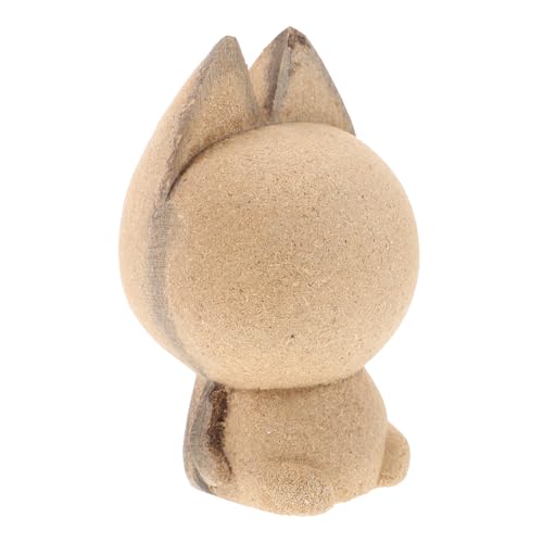 Sewroro DIY Malset Holzfigur Katze Tischdekor Unvollendetes Design für Heim und Büro Einzigartige Holzhandwerkskunst für Katzenliebhaber Perfektes Sewroro DIY Malset Holzfigur Katze Tischdekor Unvollendetes Design für Heim und Büro Einzigartige Holzhandwerkskunst für Katzenliebhaber Perfektes von Sewroro