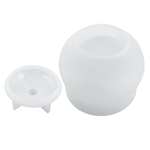 Sewroro DIY Silikonform für Schmuck Organizer im Glasdesign Gießform mit Deckel für Kreative Bastelprojekte Langlebig und Leicht zu Entformen für Resin Dekorationen von Sewroro