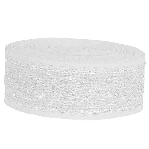 Sewroro Dekorative DIY Spitzenborte für Unterwäsche Kleidung und Dekoration Elastische Spitzenbordüre für Hochzeiten und Nähprojekte von Sewroro