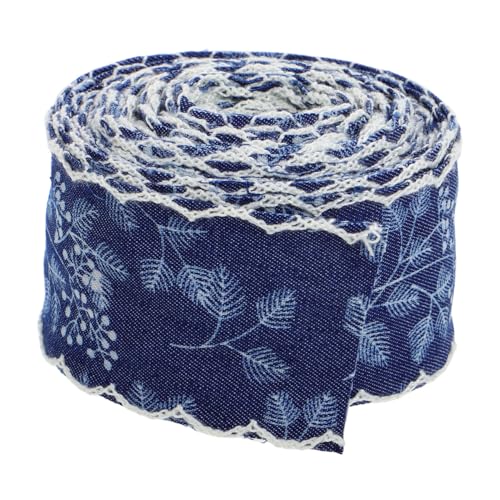 Sewroro Denim Stoffband mit Spitzenrand für Diy Kleidung und Schuhdekoration Vielseitiges Jeansband für Haarschleifen und Haarschmuck Breit Yards für Kreative Projekte Sewroro Denim Stoffband mit Spitzenrand für Diy Kleidung und Schuhdekoration Vielseitiges Jeansband für Haarschleifen und Haarschmuck Breit Yards für Kreative Projekte von Sewroro