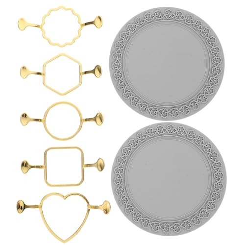 Sewroro Diy Wachssiegel Set mit Metallformen und Silikonmatten Teiliges Wachssiegel Set für Einladungen Umschläge Weinverpackungen und Kreative Bastelprojekte von Sewroro