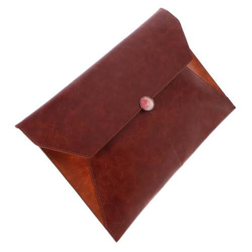 Sewroro Dokumentenmappe mit Knopfverschluss Wasserfeste Robuste Mappe für Büro und Zuhause Großer Organizer zur Sicheren Aufbewahrung von Dokumenten Zeitungen Rechnungen und Sewroro Dokumentenmappe mit Knopfverschluss Wasserfeste Robuste Mappe für Büro und Zuhause Großer Organizer zur Sicheren Aufbewahrung von Dokumenten Zeitungen Rechnungen und von Sewroro