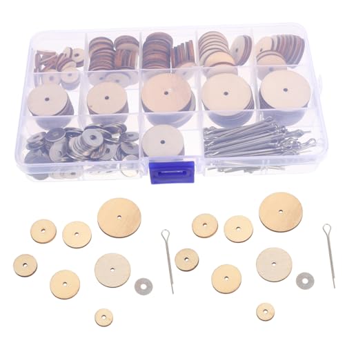 Sewroro Doll Joints Holz Metall Bewegliche Puppengelenke DIY Bastelzubehör Flexible Puppen Bärengelenke für Stofftiere Kreative Handarbeit von Sewroro