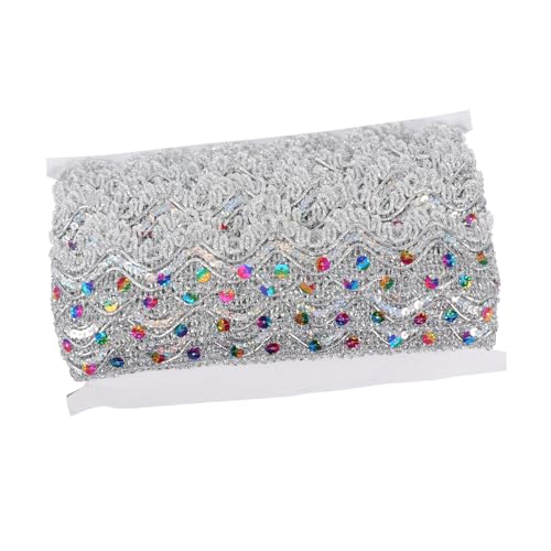 Sewroro Ethnische Spitzenborte mit Pailletten Bunte Tanzkleidung Verzierung Vielseitiges DIY Zierband für Bauchtanzröcke Kleidung und Handwerksprojekte Sewroro Ethnische Spitzenborte mit Pailletten Bunte Tanzkleidung Verzierung Vielseitiges DIY Zierband für Bauchtanzröcke Kleidung und Handwerksprojekte von Sewroro