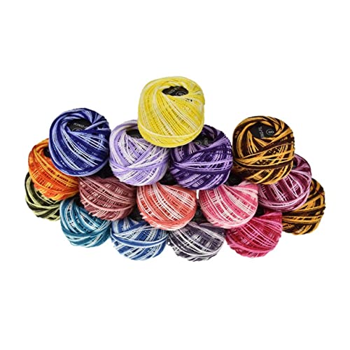 Sewroro Farbiges Stickgarn Mehrfarbiges Baumwoll und Jutegarn Vielseitig für Diy Handarbeiten Schmuckherstellung Garten und Dekorprojekte Natürliche Haptik für Stickerei und Basteln Sewroro Farbiges Stickgarn Mehrfarbiges Baumwoll und Jutegarn Vielseitig für Diy Handarbeiten Schmuckherstellung Garten und Dekorprojekte Natürliche Haptik für Stickerei und Basteln von Sewroro
