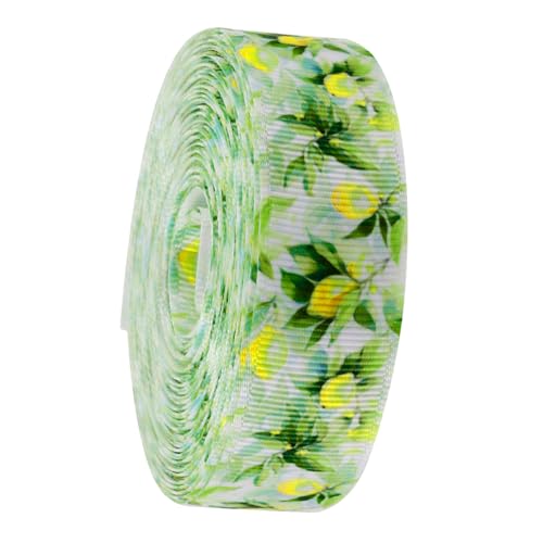 Sewroro Festliches Geschenkband Breit Rolle Dekoratives DIY Schleifenband mit Sommerlichem Muster Vielseitig für Geschenkverpackung Partydekoration Blumenarrangements Sewroro Festliches Geschenkband Breit Rolle Dekoratives DIY Schleifenband mit Sommerlichem Muster Vielseitig für Geschenkverpackung Partydekoration Blumenarrangements von Sewroro