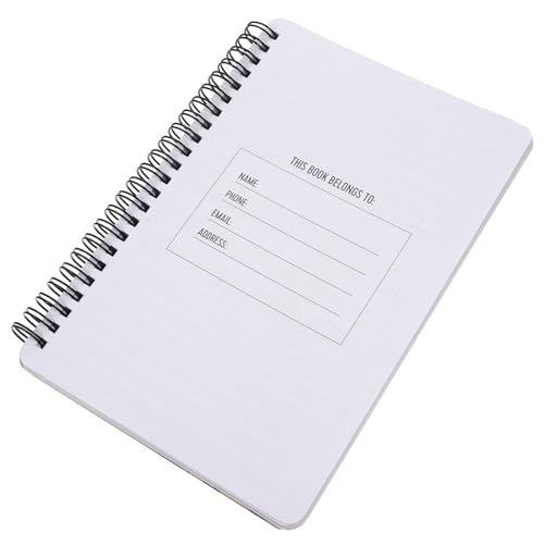 Sewroro Fitness Planer Notizbuch Fitnessjournal Trainingsplaner Gesundheitsmanagement Notizblock Spiralbindung Workout Tagebuch für Schüler Lehrer Büro Geeignet von Sewroro