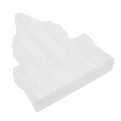 Sewroro Flexible Silikonform Schloss Gießform für DIY Langlebig Wiederverwendbar Detailreiche Burg Dekoration Praktisch für Bastelprojekte und Kreative Schmuckgestaltung von Sewroro