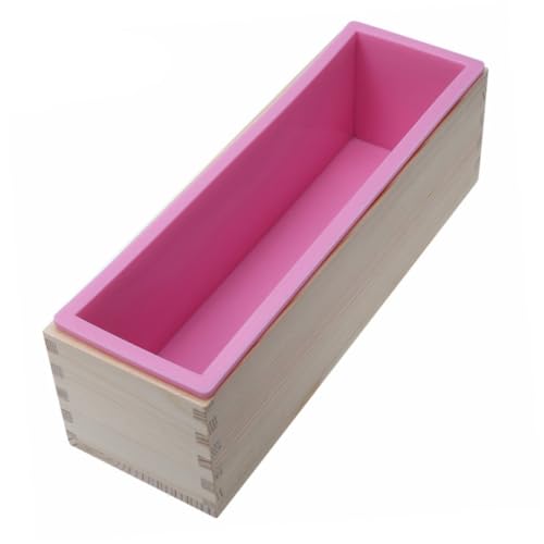 Sewroro Flexibles Rechteckiges Silikon Seifenform mit Holzbox Hitzebeständig Lebensmittelecht Antihaftbeschichtet Klein für DIY Seifen Kuchen Brot Jelly Kompatibel mit Zufällige Farbe Sewroro Flexibles Rechteckiges Silikon Seifenform mit Holzbox Hitzebeständig Lebensmittelecht Antihaftbeschichtet Klein für DIY Seifen Kuchen Brot Jelly Kompatibel mit Zufällige Farbe von Sewroro