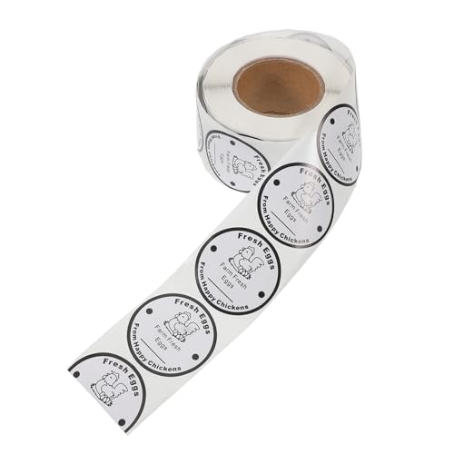 Sewroro Frische Hühnerei karton etiketten Selbstklebend für Eierkartons Längere Frischeerhaltung Stilvolles Design Aufkleber für Bauernhof verpackung Sewroro Frische Hühnerei karton etiketten Selbstklebend für Eierkartons Längere Frischeerhaltung Stilvolles Design Aufkleber für Bauernhof verpackung von Sewroro