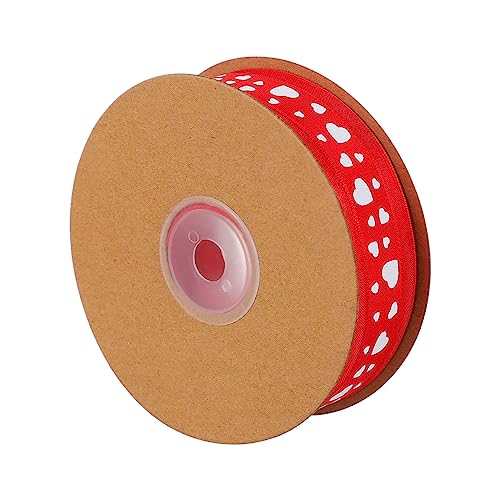 Sewroro Geschenkband Rot mit Herzen Satin Geschenkverpackungsband Dekoratives Schleifenband für Hochzeit Valentinstag DIY Party und Geschenkdekoration Umweltfreundliches Material Sewroro Geschenkband Rot mit Herzen Satin Geschenkverpackungsband Dekoratives Schleifenband für Hochzeit Valentinstag DIY Party und Geschenkdekoration Umweltfreundliches Material von Sewroro