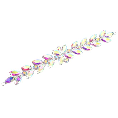 Sewroro Glass Rhinestone Applique Diy Hochzeit Dekorationsgurt Mit Ab-farben Vielseitiger Strass-chain Patch Für Kleider Taschen Und Mehr Sewroro Glass Rhinestone Applique Diy Hochzeit Dekorationsgurt Mit Ab-farben Vielseitiger Strass-chain Patch Für Kleider Taschen Und Mehr von Sewroro