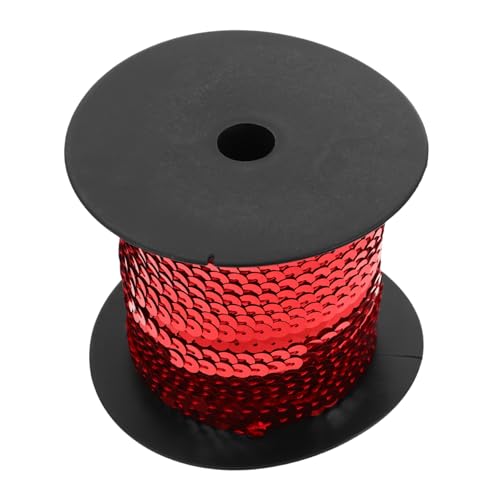 Sewroro Glitzerndes Paillettenband Elastischer Besatz für Diy Projekte Kostüme und Dekorationen Yards Rot Vielseitiges Zubehör für Handwerk und Kleidung Sewroro Glitzerndes Paillettenband Elastischer Besatz für Diy Projekte Kostüme und Dekorationen Yards Rot Vielseitiges Zubehör für Handwerk und Kleidung von Sewroro