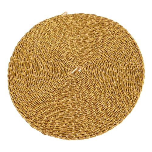 Sewroro Goldfarbene Spitzenborte Geflochtene Vorhang Dekoration Waschbare Gardinen Verzierung DIY Bekleidungs und Wohnaccessoire Borte Flache Kanten Vielseitig Einsetzbar Sewroro Goldfarbene Spitzenborte Geflochtene Vorhang Dekoration Waschbare Gardinen Verzierung DIY Bekleidungs und Wohnaccessoire Borte Flache Kanten Vielseitig Einsetzbar von Sewroro
