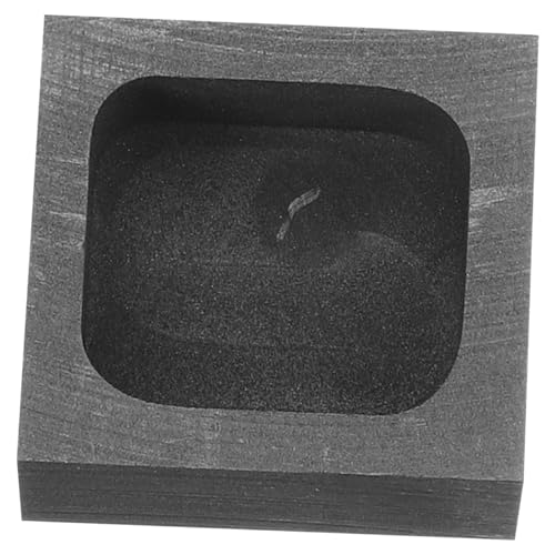 Sewroro Graphit Barrenform Gießform aus Langlebigem Graphit für Hochtemperaturschmelzen von Nichteisenmetallen Glatt Korrosionsbeständig für Kleine Metallvolumen und Schmuckgießen Sewroro Graphit Barrenform Gießform aus Langlebigem Graphit für Hochtemperaturschmelzen von Nichteisenmetallen Glatt Korrosionsbeständig für Kleine Metallvolumen und Schmuckgießen von Sewroro