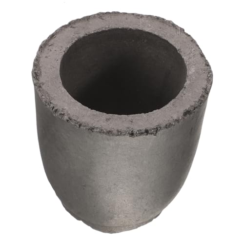 Sewroro Graphit Gussform für Schmelzen von Gold und Silber Hochtemperatur Graphit Tiegel für Edelmetallverarbeitung für Labor und Wissenschaftsbildung von Sewroro