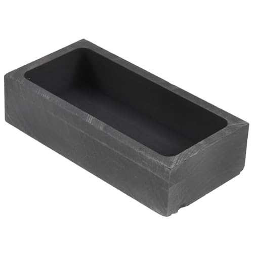 Sewroro Graphit Schmelzform Gießform Hochdichte Schmelzform für Gold Silber Kupfer Wärmeleitfähige Deformationsbeständige Gussform Labor und Bildungsbereich Geeignet Innengröße von Sewroro