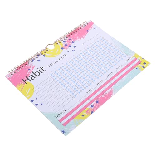 Sewroro Habit Tracker Unbeschrifteter Gewohnheitstracker und Planer für Lernziele Vielseitig Einsetzbar Metallbindung Einfach zu und Wiederverwendbar für Persönliche Entwicklung und Sewroro Habit Tracker Unbeschrifteter Gewohnheitstracker und Planer für Lernziele Vielseitig Einsetzbar Metallbindung Einfach zu und Wiederverwendbar für Persönliche Entwicklung und von Sewroro