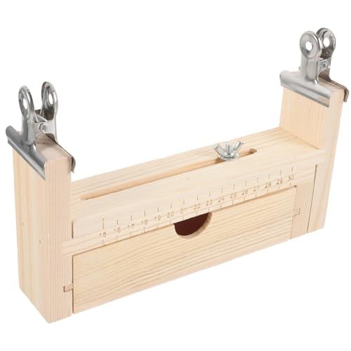 Sewroro Handgefertigtes Armband Flechtgestell aus Holz Stabiles DIY Knüpfbrett für Schmuckherstellung Vielseitiges Webrahmen Kit zum Armband Knüpfen Geeignet für Erwachsene und Sewroro Handgefertigtes Armband Flechtgestell aus Holz Stabiles DIY Knüpfbrett für Schmuckherstellung Vielseitiges Webrahmen Kit zum Armband Knüpfen Geeignet für Erwachsene und von Sewroro