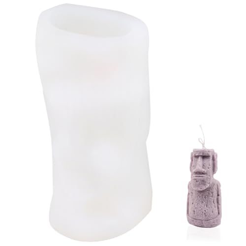 Sewroro Handgemachte Kerzenform Silikonform für Inselstatue DIY Gießform für Duftkerzen und Seifen Flexibel und Wiederverwendbar für Kreative Bastelprojekte von Sewroro