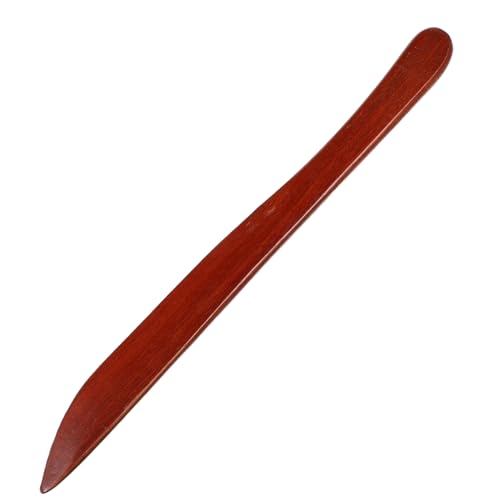Sewroro Handlicher Bambus Brieföffner und Papiermesser Leichter Tragbarer Umschlagöffner für Xuan und Reispapier Schneidewerkzeug für Kalligraphie und Bastelarbeiten von Sewroro