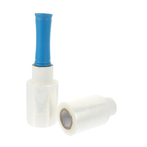 Sewroro Handstretchfolie mit Griff Transparent Dehnbar Robuste Verpackungsfolie für Möbel Umzug Lagerung Koffer Schutz Wetterfest Verpackungsfilm Sewroro Handstretchfolie mit Griff Transparent Dehnbar Robuste Verpackungsfolie für Möbel Umzug Lagerung Koffer Schutz Wetterfest Verpackungsfilm von Sewroro