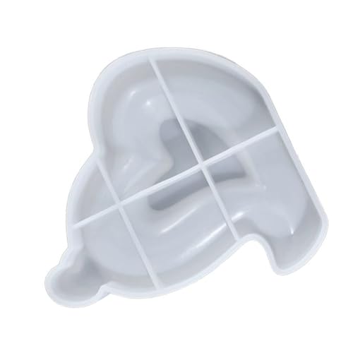 Sewroro Herz Silikonform für Epoxidharz Diy Herzförmige Gießform für Kerzen Deko und Bastelprojekte Wiederverwendbare Silikonform für Einzigartige Handwerkskunst und von Sewroro