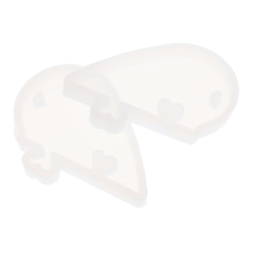 Sewroro Herzförmige Resin Gießform mit Anhängerloch Silikonform für DIY Epoxidharz Schmuckherstellung Puzzle Anhänger für Halskette Armband Personalisierbarer Bastel Schmuck Anhänger Sewroro Herzförmige Resin Gießform mit Anhängerloch Silikonform für DIY Epoxidharz Schmuckherstellung Puzzle Anhänger für Halskette Armband Personalisierbarer Bastel Schmuck Anhänger von Sewroro