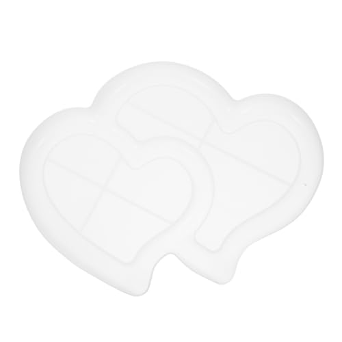 Sewroro Herzförmige Silikonformen für Epoxidharz Langlebige Gießformen für Schokolade und Diy Bastelprojekte für Valentinstag und Kreative Sewroro Herzförmige Silikonformen für Epoxidharz Langlebige Gießformen für Schokolade und Diy Bastelprojekte für Valentinstag und Kreative von Sewroro