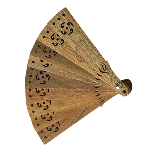 Sewroro Holz Fächer Anhänger Grünem Sandelholz Mini Fächer Deko für Auto Tasche Handwerkskunst Leicht Praktisch Einzigartiges für Sewroro Holz Fächer Anhänger Grünem Sandelholz Mini Fächer Deko für Auto Tasche Handwerkskunst Leicht Praktisch Einzigartiges für von Sewroro