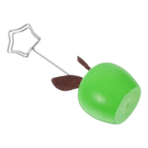 Sewroro Holz Notizhalter Apfel Form Dekorativer Memo Clip Multifunktionaler Fotohalter für Schreibtisch Büro und Zuhause Grün Apple Decorations For Kitchen Sewroro Holz Notizhalter Apfel Form Dekorativer Memo Clip Multifunktionaler Fotohalter für Schreibtisch Büro und Zuhause Grün Apple Decorations For Kitchen von Sewroro