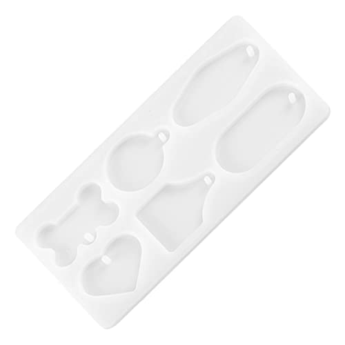 Sewroro Hundeknochen Anhänger Silikonform Flexible DIY Gießform für Kreative Bastelprojekte Wiederverwendbar und Kompakt für Bastelbegeisterte für Dekorationen zu Hause Büro von Sewroro