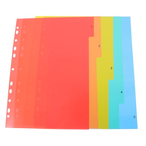 Sewroro Index Register Trennblätter Teiligem Zahlen tab für Ordner Langlebige Farbige Trennlaschen Geeignet für Schnellhefter und Notizbücher Effiziente Dokumentenorganisation im Büro und Sewroro Index Register Trennblätter Teiligem Zahlen tab für Ordner Langlebige Farbige Trennlaschen Geeignet für Schnellhefter und Notizbücher Effiziente Dokumentenorganisation im Büro und von Sewroro