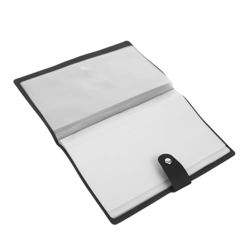 Sewroro Invoice Organizer Binder Fächer Schwarz Weiches PU Kleines Bill Storage Album Bürobedarf Dokumentenmappe für Quittungen Gutscheine Rechnungen Kreditkarten Wiederverwendbar Sewroro Invoice Organizer Binder Fächer Schwarz Weiches PU Kleines Bill Storage Album Bürobedarf Dokumentenmappe für Quittungen Gutscheine Rechnungen Kreditkarten Wiederverwendbar von Sewroro