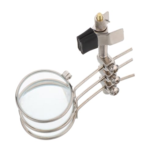 Sewroro Juwelierlupe Einstellbar Vergrößerung Leichte Brillenklammer Lupe für Schmuckreparatur Uhrmacher Handyreparatur Lesen und Filigrane Handarbeit Silber Sewroro Juwelierlupe Einstellbar Vergrößerung Leichte Brillenklammer Lupe für Schmuckreparatur Uhrmacher Handyreparatur Lesen und Filigrane Handarbeit Silber von Sewroro