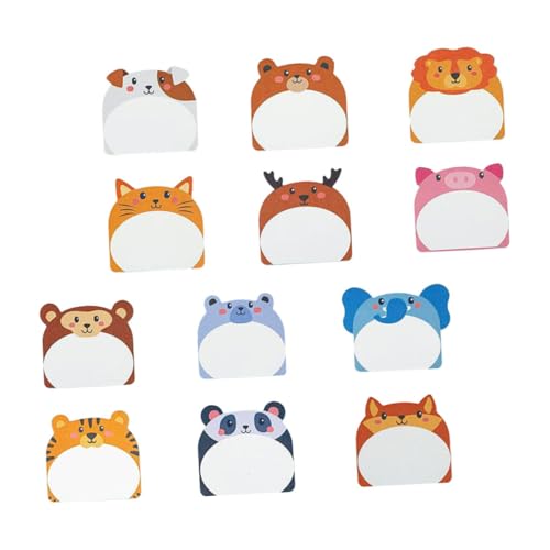 Sewroro Kawaii Tierförmige Haftnotizen Set Selbstklebende Notizblöcke für Schule Büro Zuhause Niedliche Cartoon Notizblätter Verschiedenen Tierformen für Erinnerungen und To Do Listen Sewroro Kawaii Tierförmige Haftnotizen Set Selbstklebende Notizblöcke für Schule Büro Zuhause Niedliche Cartoon Notizblätter Verschiedenen Tierformen für Erinnerungen und To Do Listen von Sewroro