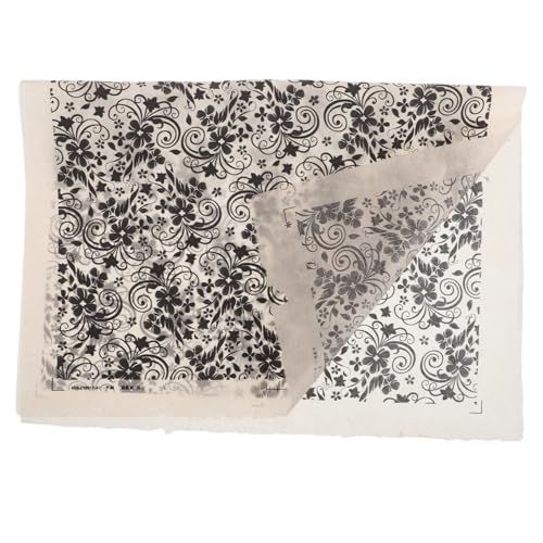 Sewroro Keramiktransferpapier Blaue und Weiße Porzellanaufkleber für Töpferkunst Vielseitige Unterglasur Tonstempel Geeignet für Keramik Tonoberflächen DIY Handwerk für Erwachsene von Sewroro