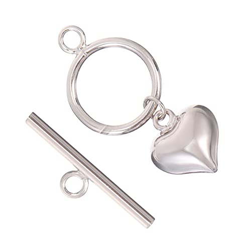 Sewroro Knebelverschluss Armbandverschluss für Schmuckherstellung DIY Schmuckverschluss Langlebiger Ot Verschluss für Armbänder und Halsketten Handwerkliche Schmuckprojekte von Sewroro