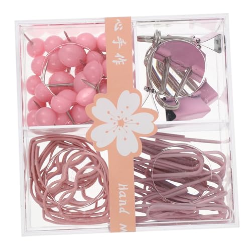 Sewroro Kreative Büroklammern und Metallklammern mit Langlebige Binder Clips und Pin Set für Bürobedarf Dokumentenorganisation und Kreative Notizen Sewroro Kreative Büroklammern und Metallklammern mit Langlebige Binder Clips und Pin Set für Bürobedarf Dokumentenorganisation und Kreative Notizen von Sewroro