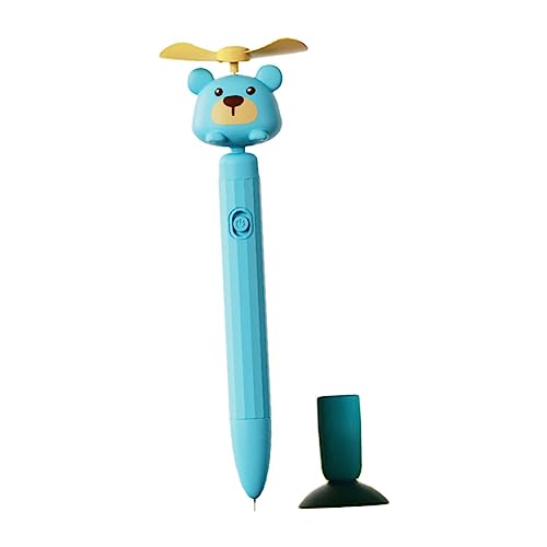 Sewroro Kreativer Kugelschreiber mit Starkem Saugnapf Mini Schreibtischventilator Tragbarer Handlicher Schreibstift für Wasserfeste für Schule Büro und Zuhause Blaue Farbe Sewroro Kreativer Kugelschreiber mit Starkem Saugnapf Mini Schreibtischventilator Tragbarer Handlicher Schreibstift für Wasserfeste für Schule Büro und Zuhause Blaue Farbe von Sewroro